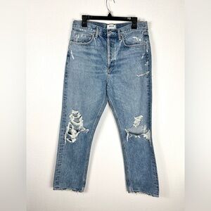 AGOLDE High-Rise Straight Leg Jeans size 29”